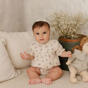 Polished Cotton Bonnet