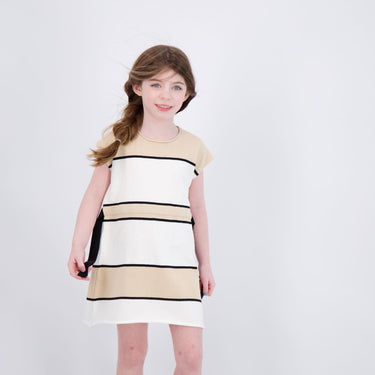 KNIT STRIPED DRESS