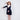COLORBLOCK KNIT DRESS