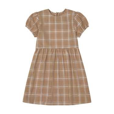 Striped Dress with Smocked Vest