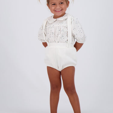 Textured Bloomer with Straps