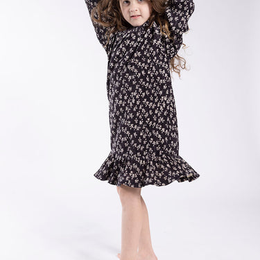 Floral Velvet Dress