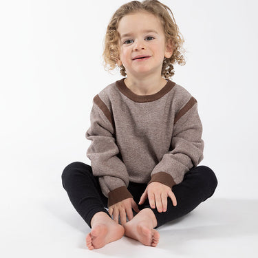 Contrast Trim  Sweater