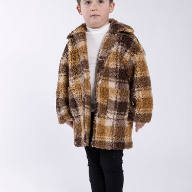 Plaid Teddy Jacket