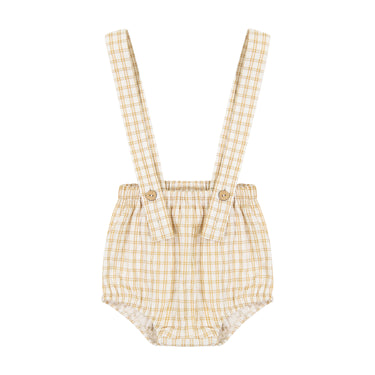 PLAID ROMPER