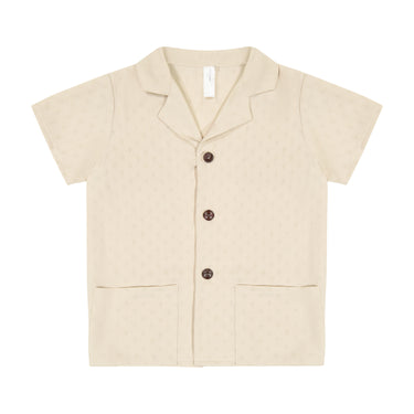 LINEN TEXTURED SHIRT AND SHORTS