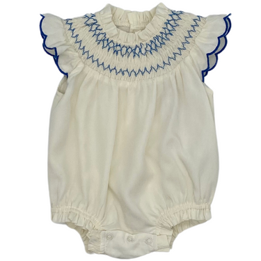 Contrast Stitch Romper