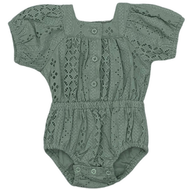 Eyelet Romper
