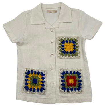 Crochet Square Shirt