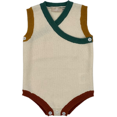 Colorblock Romper