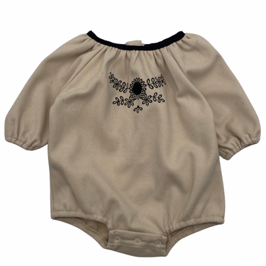Embroidered Romper