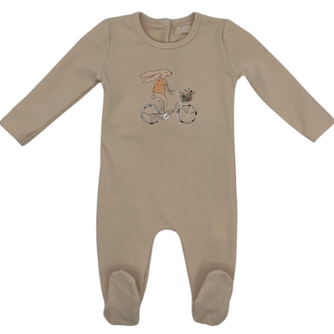 Bike Bunny Footie And Bonnet
