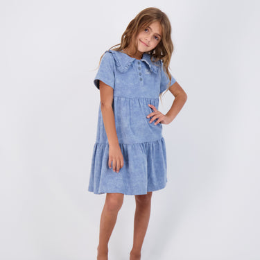 Denim Collar Dress