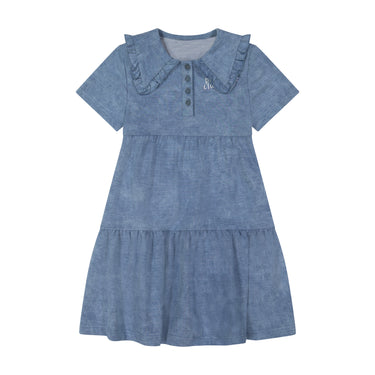 Denim Collar Dress