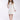 Tiered Sweat Dress White