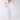 Drawstring Neck Sweatshirt White