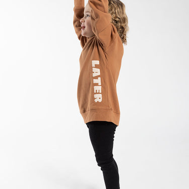 Later Sweatshirt Camel