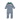 TERRY STRIPE ONESIE