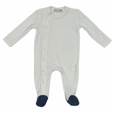 FLEECE TOE VELOUR ONESIE
