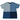 Denim Colorblock Top