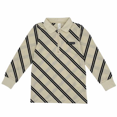 Diagonal Stripe Tee Longsleeve