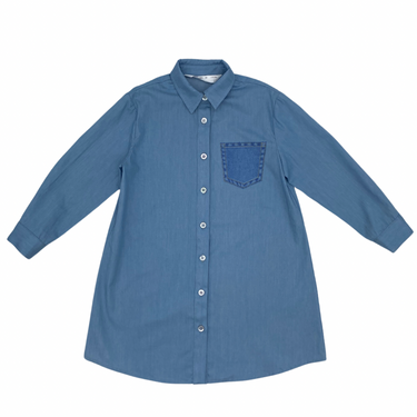 Chambray Pocket Dress