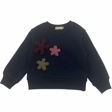Puff Flower Sweatshirt