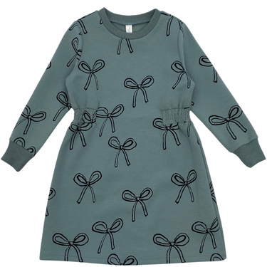 Bow Print Dress