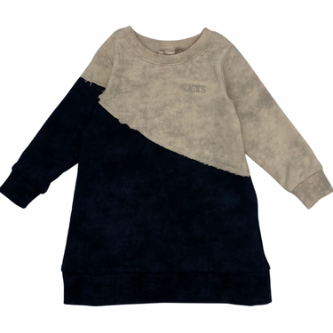 Colorblock Washed Dress