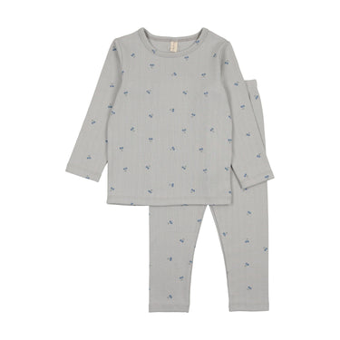 Printed Pointelle Set