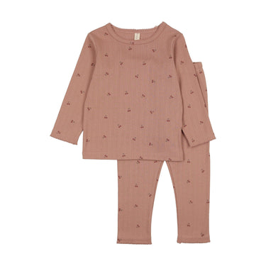 Printed Pointelle Set