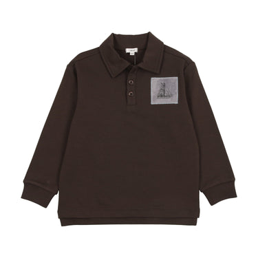 Sailor Velour Patch Polo