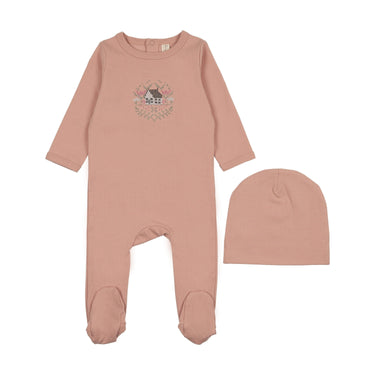 Dainty Stitch Footie Set