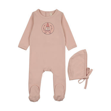 Bonjoy Eiffel Footie Set