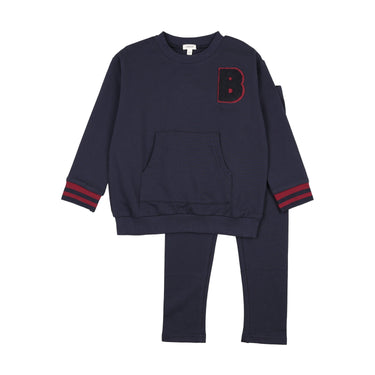 Varsity Sweatshirt Set