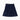 Printed Heart Denim Skirt