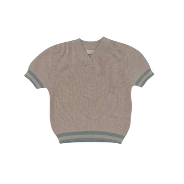 STRIPED CUFF SWEATER