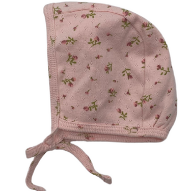 Floral Onesie and Bonnet