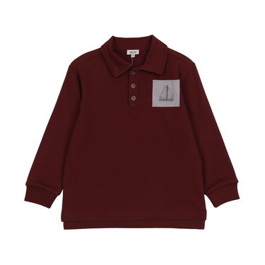 Sailor Velour Patch Polo