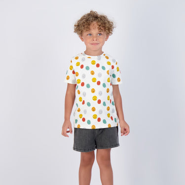 SMILEY PRINT TEE