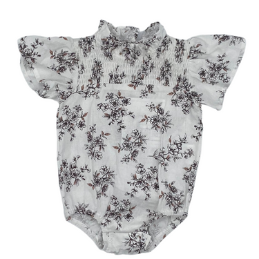 Floral Smocked Romper