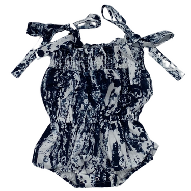 Tie Dye Gathered Romper