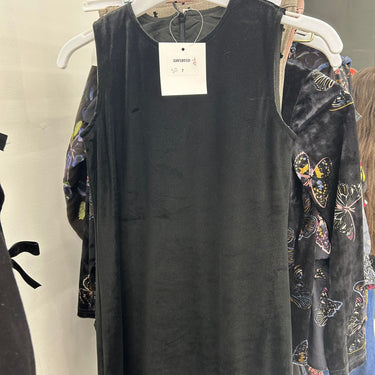 Black Velour Jumper