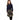Navy Blue Flower Overlay Dress