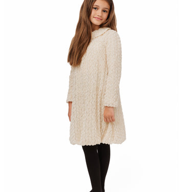Cream Dress Peter Pan Collar