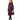 Fuschia Printed Dress