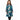 Teal Dress With Ivory Flower