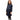 Blue Patchwork Dress