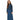 Royal Blue Maxi Dress Knit Top Solid Bottom