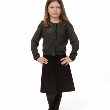 Black Knit Skirt - GW5116S-A